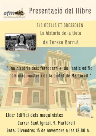 Cartell presentació llibre la casa vermella