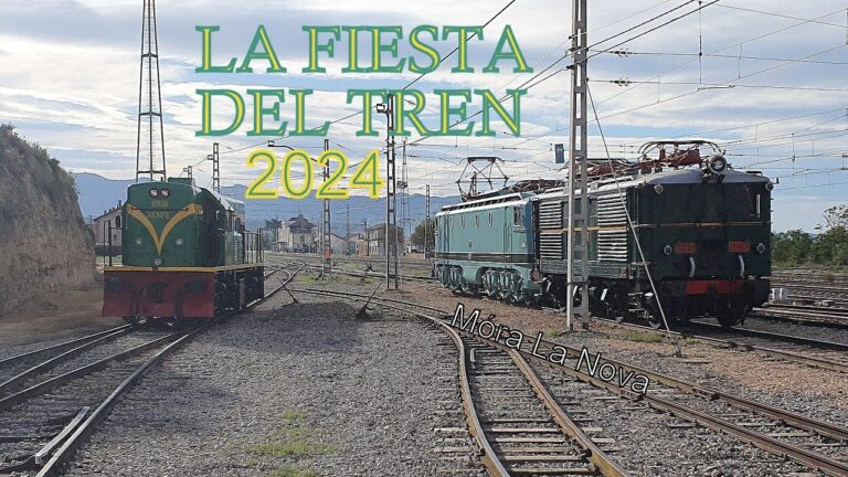 Vídeo: Festa del Tren a Móra la Nova