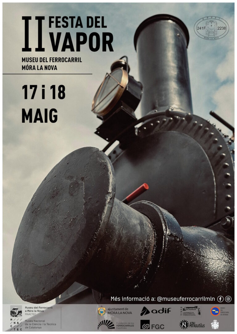 Cartell Festa del Vapor 2025