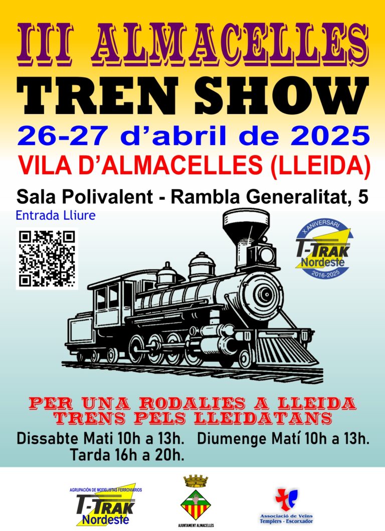 III Almacelles Tren show p