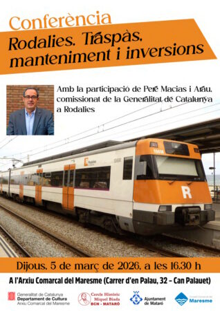 Cartell Acte Mataró 05.03.2026